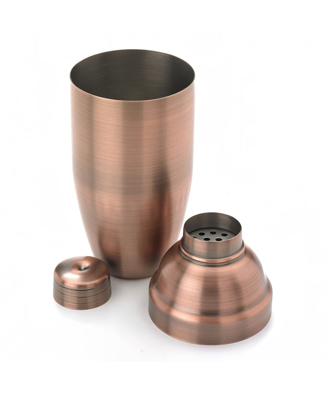 Bình Lắc Cocktail Kiểu Nhật 3 Món Barfly M37039ACP Màu Đồng Cổ