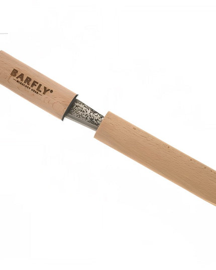 Dao Chặt Đá Barfly M37063 10 cm Tay Cầm Gỗ Sồi Thép Không Gỉ