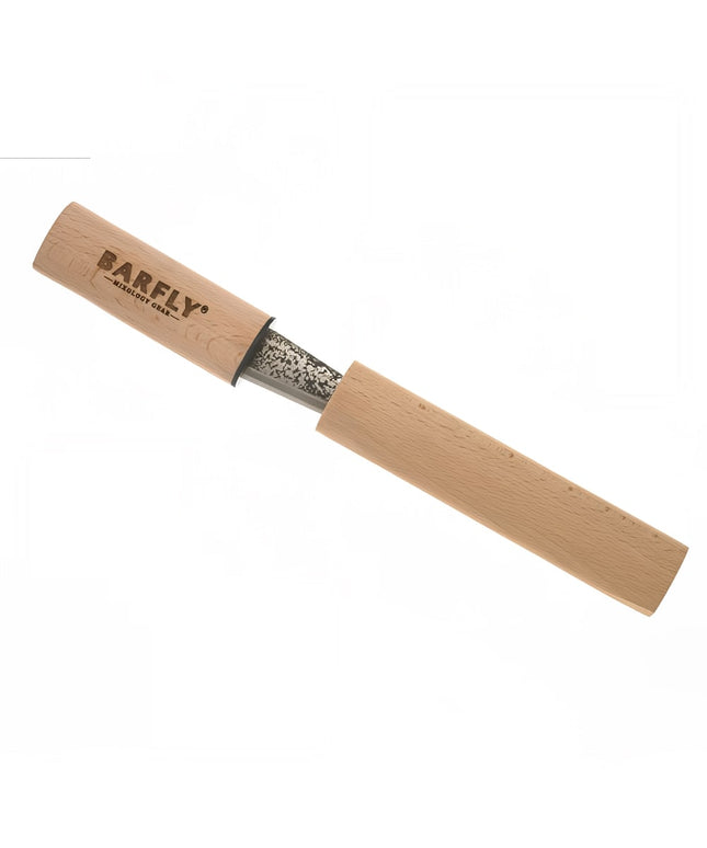 Dao Chặt Đá Barfly M37063 10 cm Tay Cầm Gỗ Sồi Thép Không Gỉ