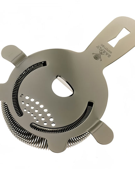 Rây Lọc Quầy Bar 4 Ngạnh Barfly M37071BK Thép Không Gỉ Màu Đen Gun Metal