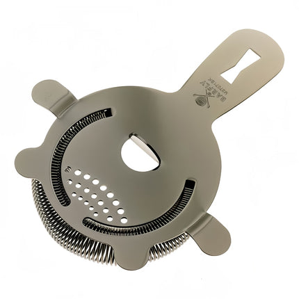 Rây Lọc Quầy Bar 4 Ngạnh Barfly M37071BK Thép Không Gỉ Màu Đen Gun Metal