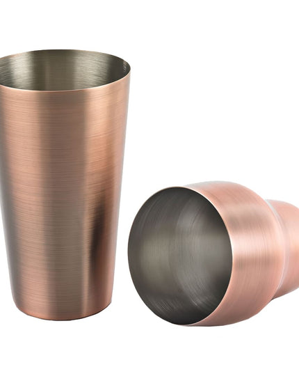 Bộ Bình Lắc Cocktail Kiểu Paris Barfly 2 Món M37085ACP Đồng Cổ Điển