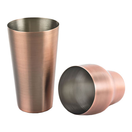 Bộ Bình Lắc Cocktail Kiểu Paris Barfly 2 Món M37085ACP Đồng Cổ Điển