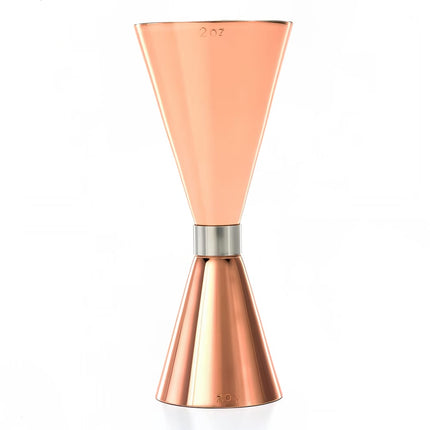 Ly Đong Kiểu Mỏng Barfly M37090CP 30 ml & 60 ml Đồng Viền Thép Không Gỉ