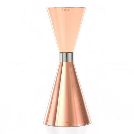 Ly Đong Kiểu Mỏng Barfly M37090CP 30 ml & 60 ml Đồng Viền Thép Không Gỉ