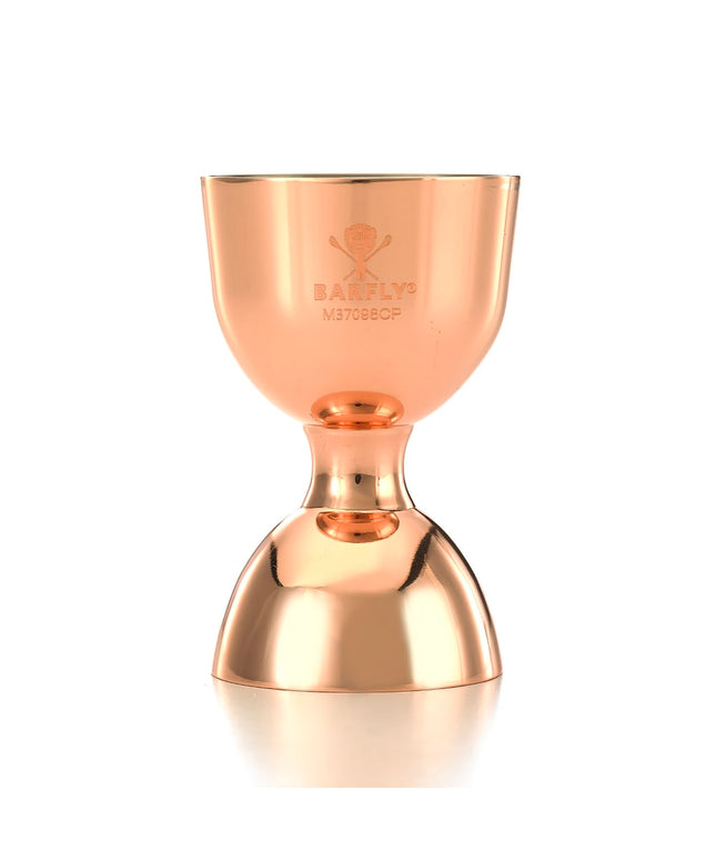 Ly Đong Viền Thẳng Barfly M37098CP 25 ml & 50 ml Đồng