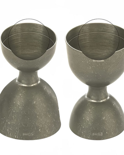 Ly Đong Viền Thẳng Barfly M37098VN 25 ml & 50 ml Phong Cách Cổ Điển
