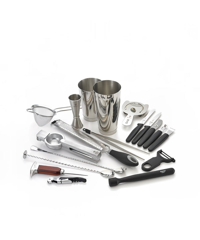 Bộ Pha Chế Cocktail 7 Món Barfly M37100 Bạc