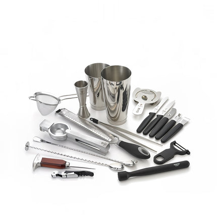 Bộ Pha Chế Cocktail 7 Món Barfly M37100 Bạc