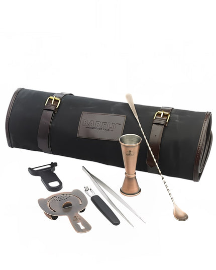 Bộ Pha Chế Cocktail 7 Món Barfly M37100ACP Đồng Cổ