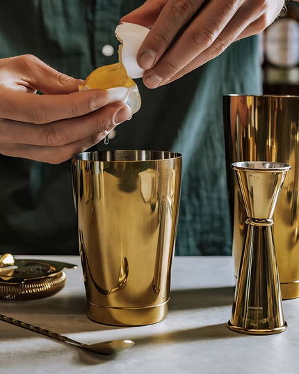 Bộ Bình Lắc Cocktail 5 Món Barfly M37101GD Vàng