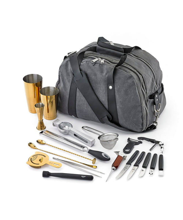 Bộ Pha Chế Cocktail 18 Món Barfly Vàng M37103GD