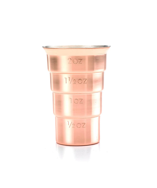 Ly Đong Có Vạch Chia Barfly M37109CP 60 ml, Màu Đồng
