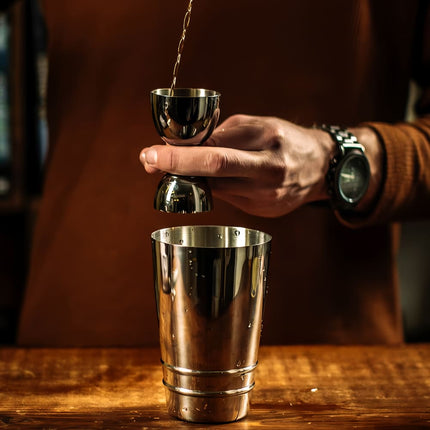 Bình Lắc Cocktail Có Trọng Lượng Barfly M37123 Thép Không Gỉ 532 ml