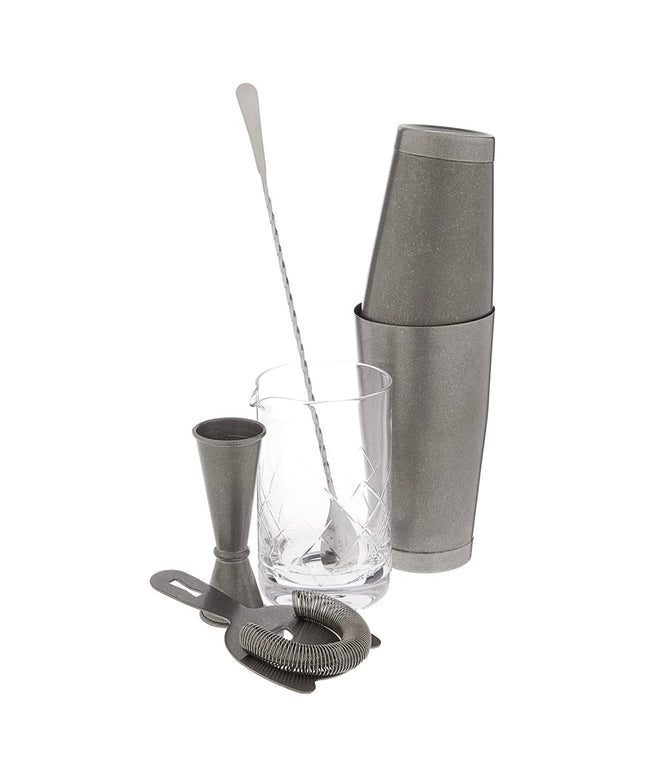Bộ Pha Chế Cocktail 5 Món Barfly M37131VN Thép Không Gỉ Cổ Điển