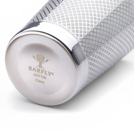 Bình Lắc Cocktail Thép Không Gỉ Hoa Văn Kim Cương Barfly M37198 532 ml