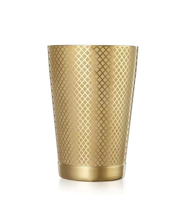 Bình Lắc Cocktail Thép Không Gỉ Hoa Văn Kim Cương Barfly M37198GD 532 ml Vàng