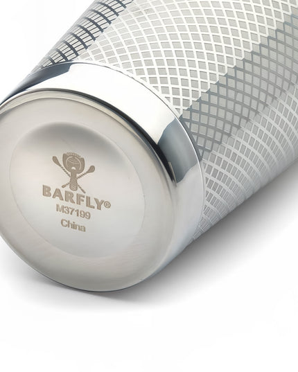 Bình Lắc Cocktail Thép Không Gỉ Hoa Văn Kim Cương Barfly M37199 828 ml