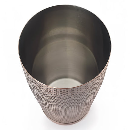 Bình Lắc Cocktail Thép Không Gỉ Hoa Văn Kim Cương Barfly M37199ACP 828 ml Đồng Cổ Điển