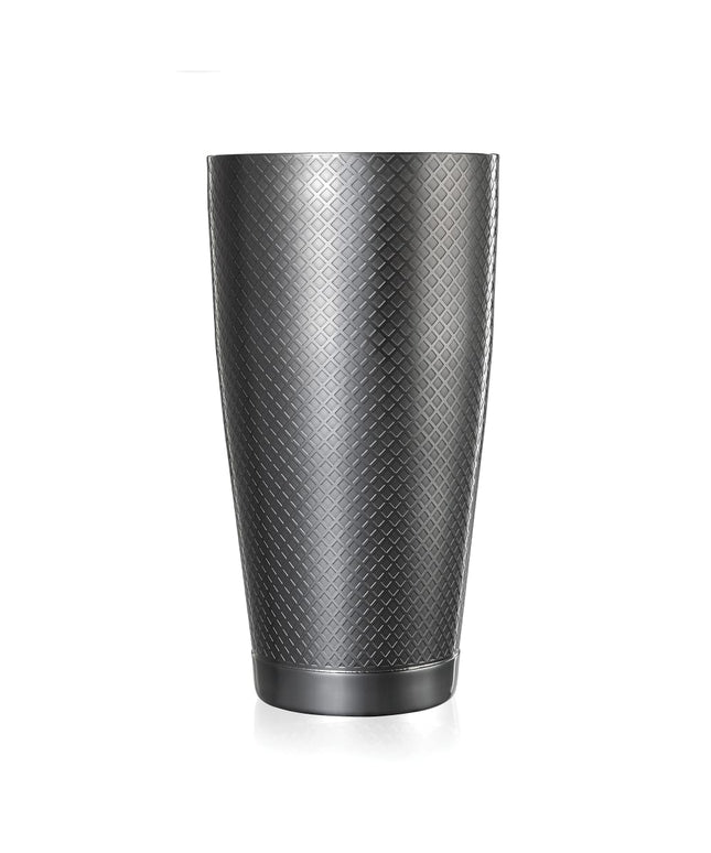 Bình Lắc Cocktail Thép Không Gỉ Hoa Văn Kim Cương Barfly M37199BK 828 ml Đen Kim Loại