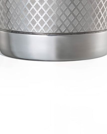 Bộ Bình Lắc Cocktail Barfly M37200 Hoa Văn Kim Cương 830 ml & 530 ml Thép Không Gỉ