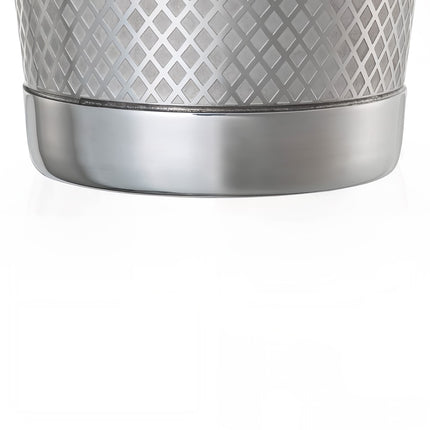 Bộ Bình Lắc Cocktail Barfly M37200 Hoa Văn Kim Cương 830 ml & 530 ml Thép Không Gỉ