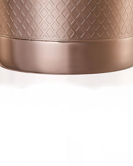 Bộ Bình Lắc Cocktail Barfly M37200CP Hoa Văn Kim Cương Thép Không Gỉ Đồng 828 ml & 532 ml