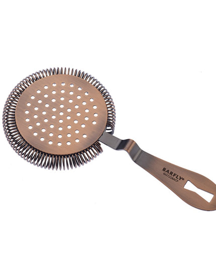 Rây Lọc Bar Hawthorne Cổ Điển Cao Cấp Barfly M37218ACP 18.4 cm Thép Không Gỉ Đồng Cổ Điển