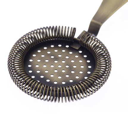 Rây Lọc Bar Hawthorne Cổ Điển Cao Cấp Barfly M37218ANG 18.4 cm Thép Không Gỉ Vàng Cổ Điển