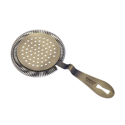 Rây Lọc Bar Hawthorne Cổ Điển Cao Cấp Barfly M37218ANG 18.4 cm Thép Không Gỉ Vàng Cổ Điển
