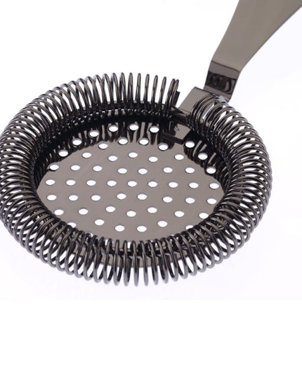 Rây Lọc Bar Hawthorne Cổ Điển Cao Cấp Barfly M37218BK 18.4 cm Thép Không Gỉ Đen Gun Metal