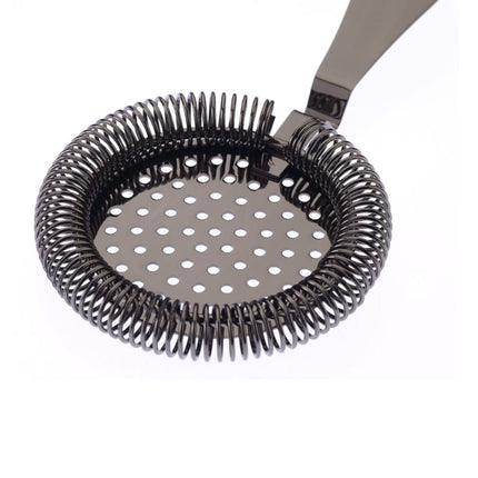 Rây Lọc Bar Hawthorne Cổ Điển Cao Cấp Barfly M37218BK 18.4 cm Thép Không Gỉ Đen Gun Metal
