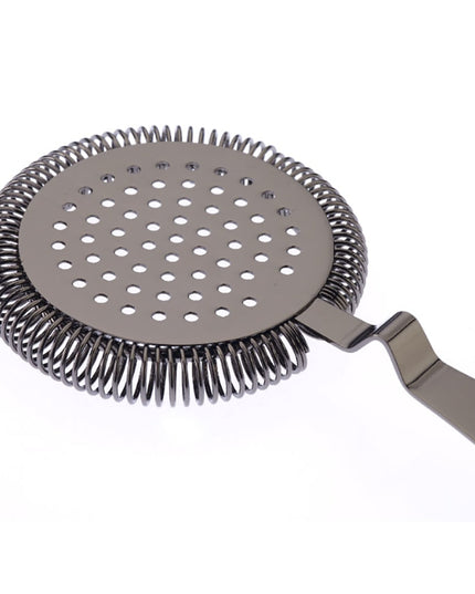Rây Lọc Bar Hawthorne Cổ Điển Cao Cấp Barfly M37218BK 18.4 cm Thép Không Gỉ Đen Gun Metal
