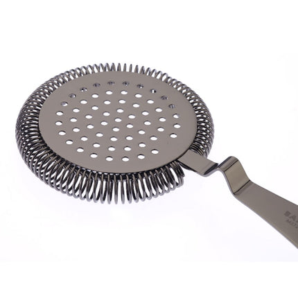 Rây Lọc Bar Hawthorne Cổ Điển Cao Cấp Barfly M37218BK 18.4 cm Thép Không Gỉ Đen Gun Metal