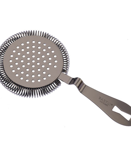 Rây Lọc Bar Hawthorne Cổ Điển Cao Cấp Barfly M37218BK 18.4 cm Thép Không Gỉ Đen Gun Metal