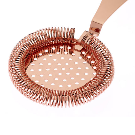 Rây Lọc Bar Hawthorne Cổ Điển Cao Cấp Barfly M37218CP 18.4 cm Thép Không Gỉ Đồng