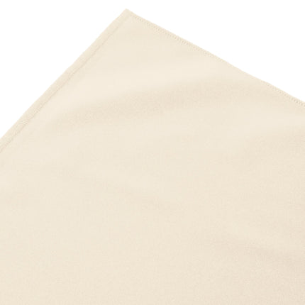 Váy bàn xếp ly nhún màu ngà Snap Drape 5412CE29S3-756 Wyndham 4 x 0,74 m kèm kẹp Velcro