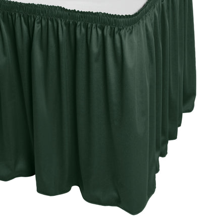 Váy bàn xếp ly Snap Drape 5412CE29S3-739 Wyndham 4 m x 74 cm màu ngọc bích kèm kẹp Velcro
