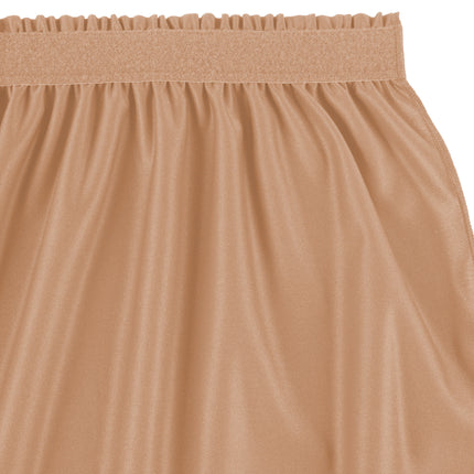 Váy bàn xếp ly nhún màu gỗ đàn hương Snap Drape 5412CE29S3-049 Wyndham 4 x 0,74 m kèm kẹp Velcro