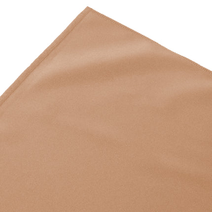 Váy bàn xếp ly nhún màu gỗ đàn hương Snap Drape 5412CE29S3-049 Wyndham 4 x 0,74 m kèm kẹp Velcro