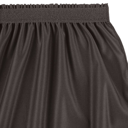 Váy bàn xếp ly nhún Snap Drape Wyndham 5,3 x 0,74 m màu xám than kèm kẹp Velcro