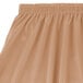 Váy bàn xếp ly Snap Drape Wyndham 5,3 m x 74 cm màu gỗ đàn hương có kẹp Velcro