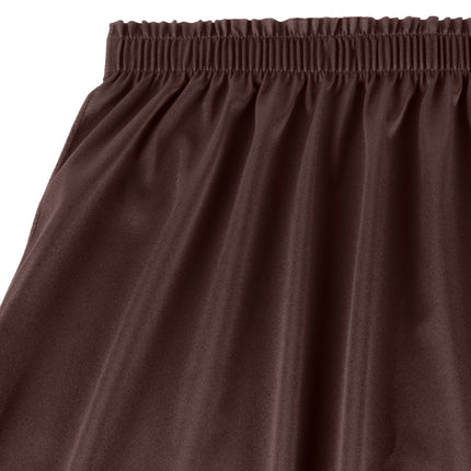 Váy bàn xếp ly nhún Snap Drape Wyndham 6,6 m x 74 cm màu nâu kèm kẹp Velcro