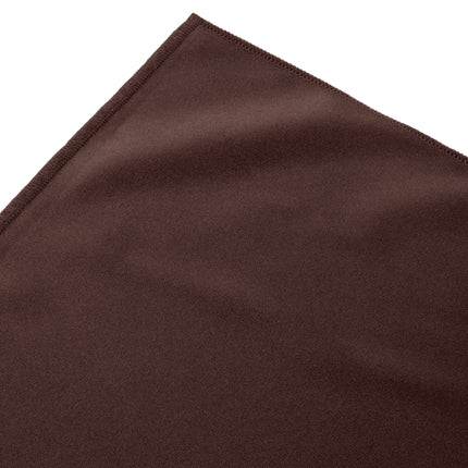 Váy bàn xếp ly nhún Snap Drape Wyndham 6,6 m x 74 cm màu nâu kèm kẹp Velcro