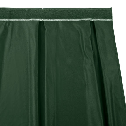 Váy quây bàn xếp hộp Snap Drape Wyndham 3,96 m x 74 cm màu ngọc bích với kẹp Velcro