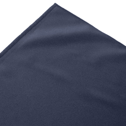 Váy phủ bàn xếp ly hộp Snap Drape Wyndham 5412CE29B3-011 4 x 0,74 m xanh navy kèm kẹp Velcro