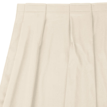 Váy bàn xếp ly hộp màu xương Snap Drape 5412EG29B3-7566 Wyndham 5,3 x 0,7 m với kẹp Velcro