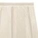 Váy bàn xếp ly hộp màu xương Snap Drape 5412EG29B3-7566 Wyndham 5,3 x 0,7 m với kẹp Velcro