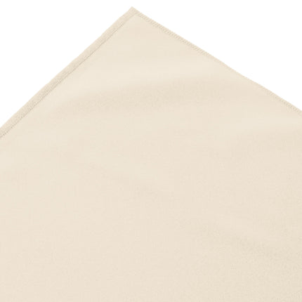 Váy bàn xếp ly hộp Snap Drape Wyndham 6,5 m x 74 cm màu ngà, kẹp Velcro, 5412GC29B3-756