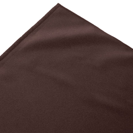 Váy bàn Snap Drape 5412GC29B3-005 Wyndham 6,4 m 15,2 cm x 73,7 cm nâu xếp ly hộp với khóa dán Velcro® kẹp